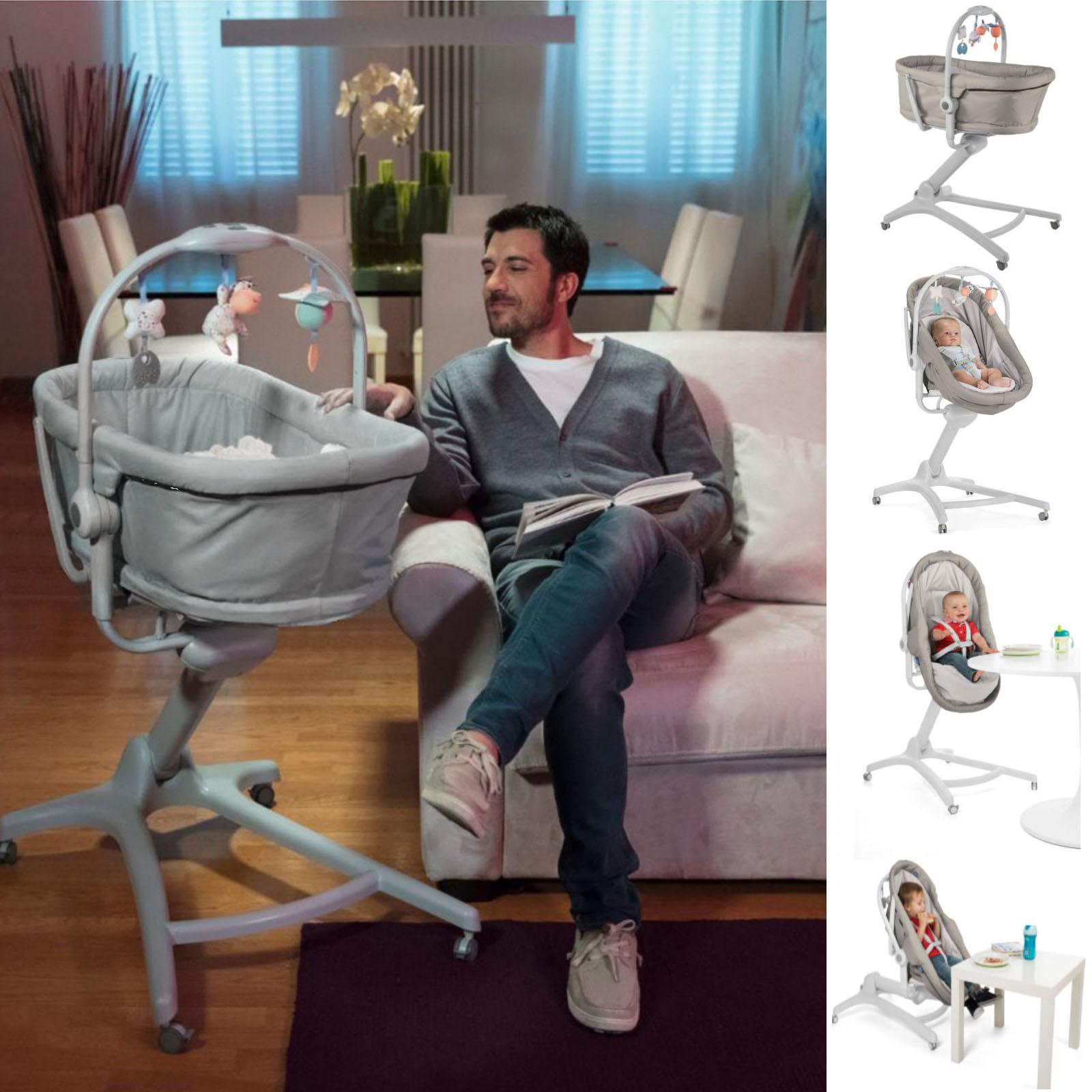 chicco 4 in 1 crib